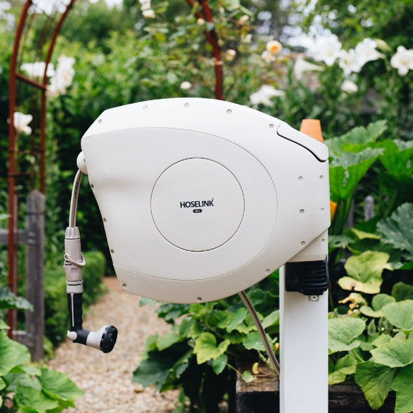 Classic 30m Retractable Hose Reel | Beige