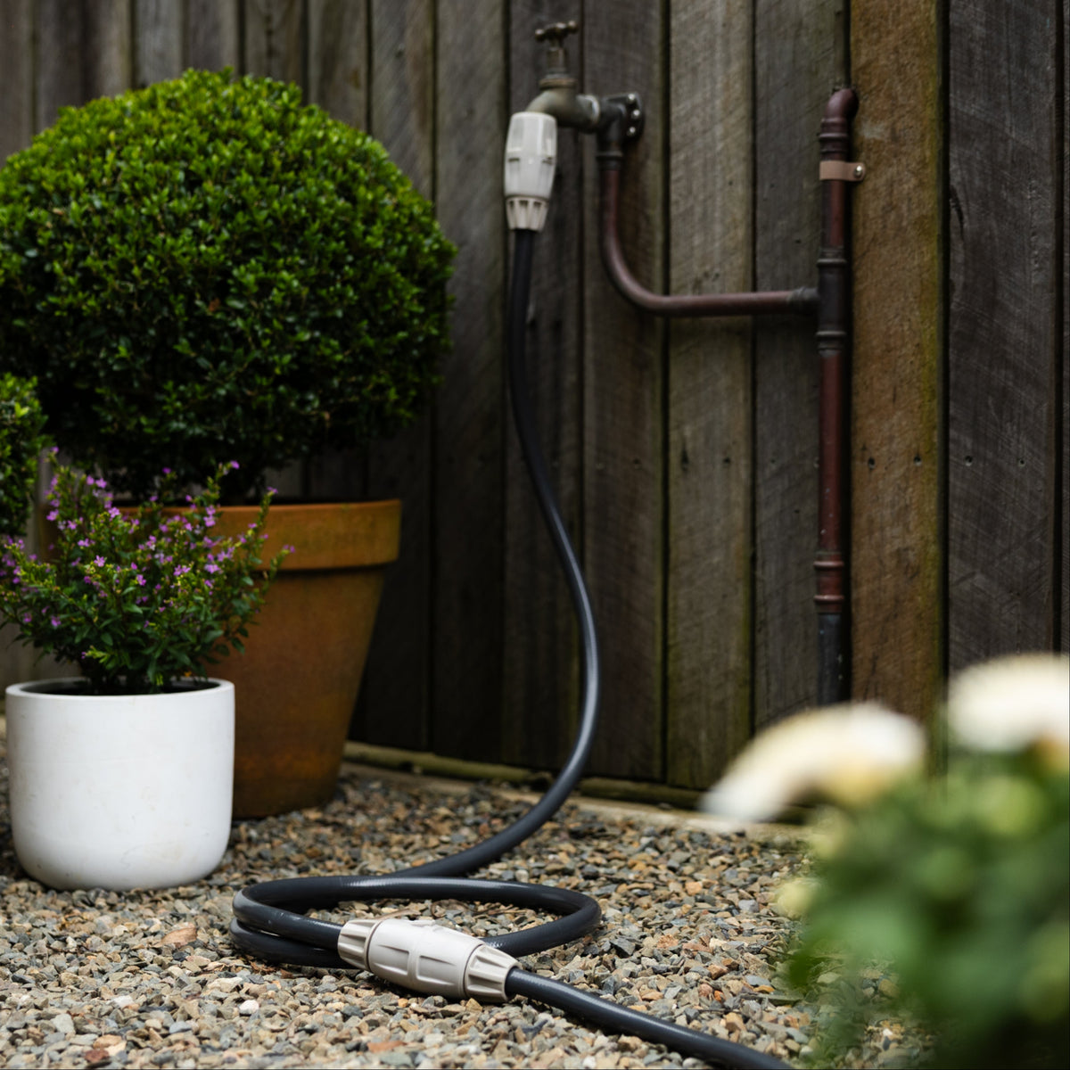 Leader Hose Extension | Charcoal