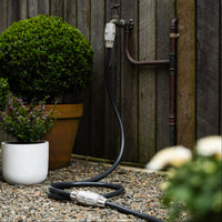 Leader Hose Extension | Charcoal