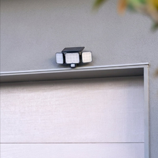 Solar Motion Sensor Floodlight | Adjustable Panels | GUARDIAN