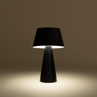 Indoor Outdoor Solar Table Lamp | Cool White | OBLIQUE