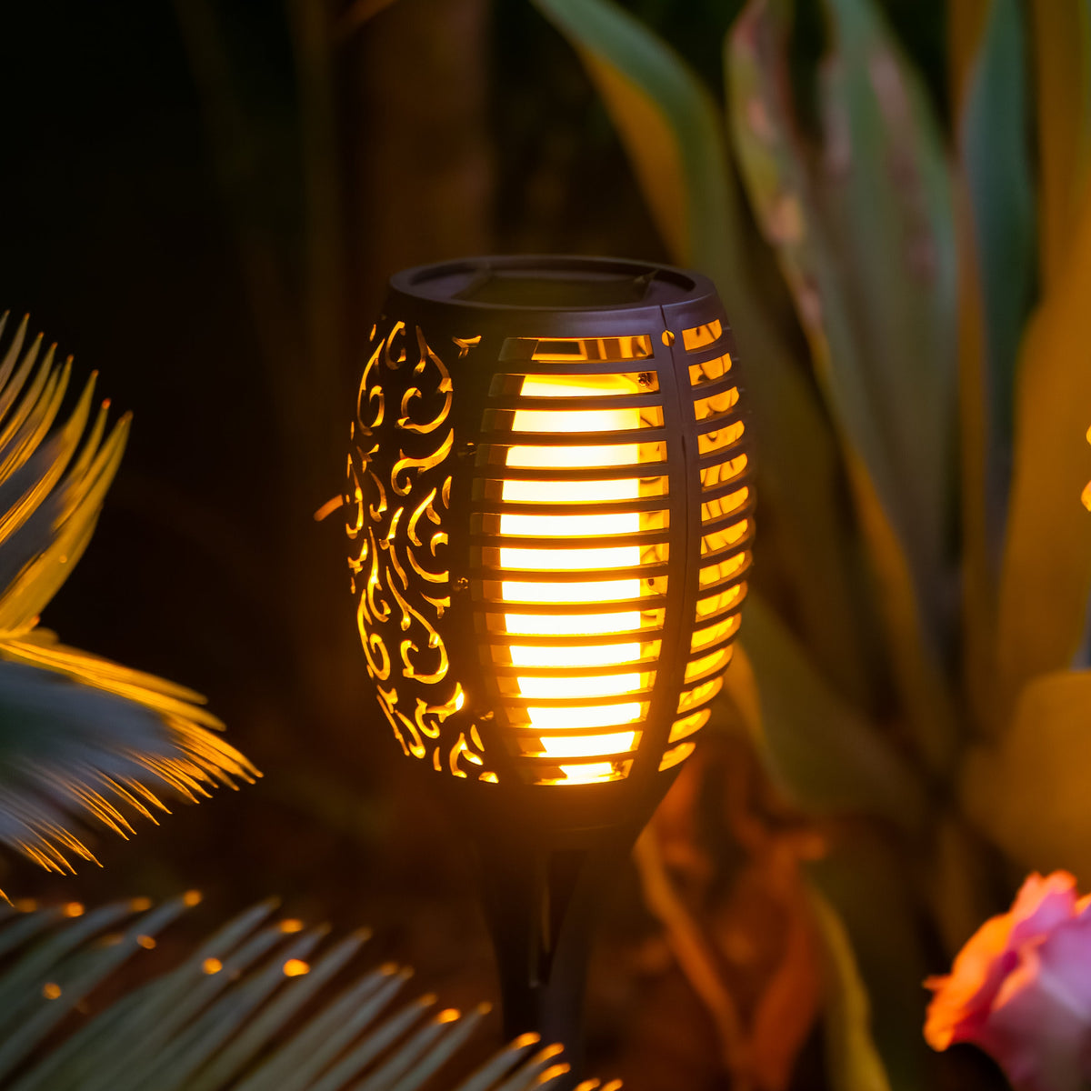 Tiki Solar Light | 2 Pack | FLAME